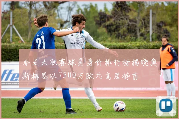 非五大联赛球员身价排行榜揭晓奥斯梅恩以7500万欧元高居榜首